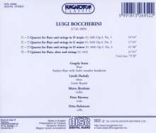 Luigi Boccherini (1743-1805): Quartette für Flöte &amp; Streicher op.5 Nr.1-3 (G.260), CD