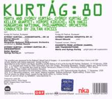György Kurtag (geb. 1926): Kurtag:80, 2 CDs
