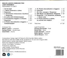 Miklos Lukacs/ Cimbiosis Trio / Ligeti Ensemble: Responses To Ligeti, CD