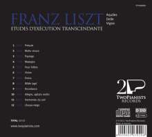 Franz Liszt (1811-1886): Etudes d'execution transcendante, CD