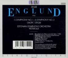 E. Englund: Symphonies No.1 &amp; 2, CD