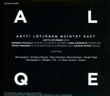 Antti Lötjönen: Quintet East, CD