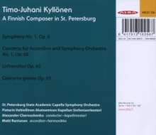 Timo-Juhani Kyllönen (geb. 1955): Symphonie Nr.1, CD