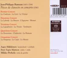 Jean Philippe Rameau (1683-1764): Pieces de Clavecin en Concerts Nr.1-3, Super Audio CD