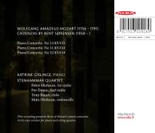 Wolfgang Amadeus Mozart (1756-1791): Klavierkonzerte Nr.11-13  (arr. für Klavier &amp; Streichquartett), Super Audio CD