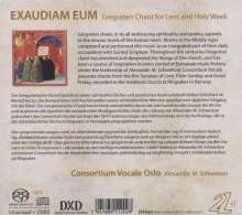 Gesänge zur Fastenzeit und Karwoche "Exaudiam Eum", Super Audio CD