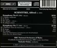 Alfred Schnittke (1934-1998): Symphonien Nr.6 &amp; 7, CD