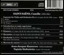 Camille Saint-Saens (1835-1921): Violinkonzert Nr.1, CD