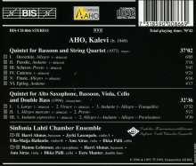 Kalevi Aho (geb. 1949): Fagottquintett, CD