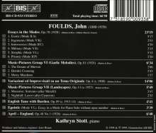 John Foulds (1880-1939): Klavierwerke, CD