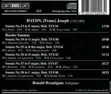 Joseph Haydn (1732-1809): Klaviersonaten H16 Nr.34,40-42,47,48, CD