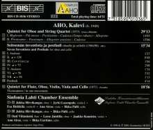 Kalevi Aho (geb. 1949): Oboenquintett, CD