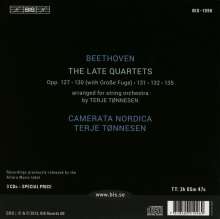 Ludwig van Beethoven (1770-1827): Streichquartette Nr.12-16 für Streichorchester, 3 CDs