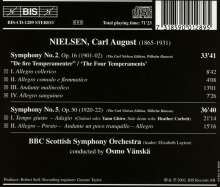 Carl Nielsen (1865-1931): Symphonien Nr.2 &amp; 5, CD