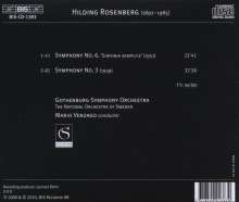 Hilding Rosenberg (1892-1985): Symphonien Nr.3 &amp; 6, CD