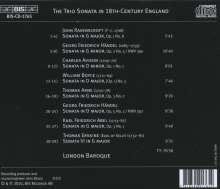 The Trio Sonata in 18th-Century England, CD