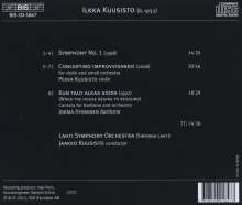 Ilkka Kuusiisto (geb. 1933): Symphonie Nr.1, CD