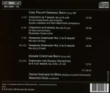 Carl Philipp Emanuel Bach (1714-1788): Symphonien Wq.183 Nr.1 &amp; 4, CD