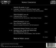 Martin Fröst - Nordic Concertos, CD