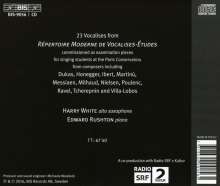 Musik für Saxophon &amp; Klavier - 23 Vocalisen-Etüden, CD