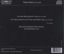 Franz Danzi (1763-1826): Bläserquintette op.56 Nr.1-3,op.67 Nr.1-3,op.68 Nr.1-3, 3 CDs