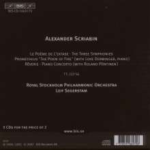 Alexander Scriabin (1872-1915): Symphonien Nr.1-3, 3 CDs