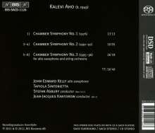 Kalevi Aho (geb. 1949): Kammersymphonien Nr.1-3, Super Audio CD