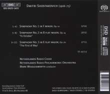 Dmitri Schostakowitsch (1906-1975): Symphonien Nr.1-3, Super Audio CD