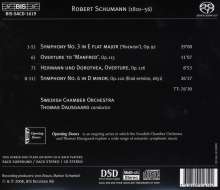 Robert Schumann (1810-1856): Symphonien Nr.3 &amp; 4, Super Audio CD