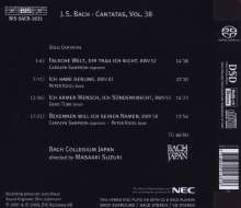Johann Sebastian Bach (1685-1750): Kantaten Vol.38 (BIS-Edition), Super Audio CD