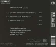 Samuel Barber (1910-1981): Cellokonzert op.22, Super Audio CD