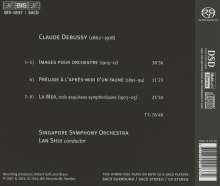 Claude Debussy (1862-1918): Images pour Orchestre Nr.1-3, Super Audio CD