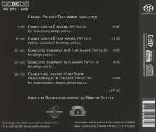 Georg Philipp Telemann (1681-1767): Ouvertüren &amp; Concerti "Ouvertures pittoresques", Super Audio CD