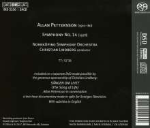 Allan Pettersson (1911-1980): Symphonie Nr.14, 1 Super Audio CD und 1 DVD