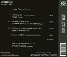 Lauri Porra (geb. 1977): Konzert für elektrischen Bass "Entropia", Super Audio CD