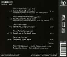 Franz Anton Hoffmeister (1754-1812): Kontrabaßquartette Nr.3 &amp; 4, Super Audio CD