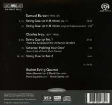Charles Ives (1874-1954): Streichquartette Nr.1 &amp; 2, Super Audio CD
