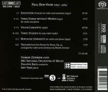 Paul Ben-Haim (1897-1984): Violinkonzert, Super Audio CD
