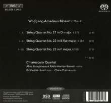 Wolfgang Amadeus Mozart (1756-1791): Streichquartette Nr.21-23 "Preussische", Super Audio CD