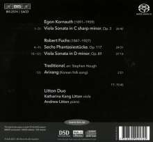 Robert Fuchs (1847-1927): Sonate für Viola &amp; Klavier d-moll op.89, Super Audio CD