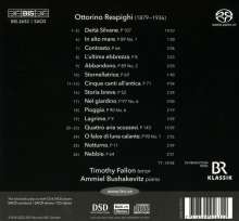 Ottorino Respighi (1879-1936): Lieder "Crepuscolo", Super Audio CD