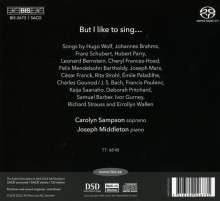 Carolyn Sampson - but I like to sing..., Super Audio CD