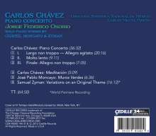 Carlos Chavez (1899-1978): Klavierkonzert, CD