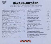 Hakan Hagegard singt Arien, CD