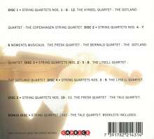 Hilding Rosenberg (1892-1985): Sämtliche Streichquartette, 5 CDs