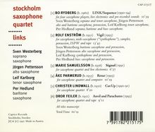 Stockholm Saxophone Quartet - Links, CD
