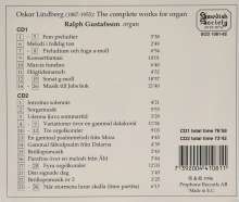 Oskar Lindberg (1887-1955): Sämtliche Orgelwerke, 2 CDs