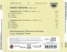 Robert Hermann (1869-1912): Symphonien Nr.1 &amp; 2 (op.7 C-Dur &amp; op.11 h-moll), CD