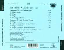 Eyvind Alnaes (1872-1932): Symphonien Nr.1 &amp; 2 (opp.7 &amp; 43), Super Audio CD
