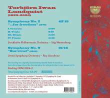 Torbjörn Iwan Lundquist (1920-2000): Symphonien Nr.2 "...for freedom" &amp; Nr.9 "Survival", CD